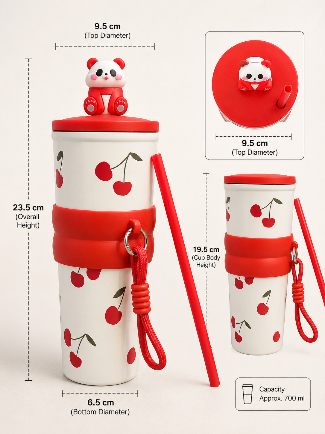 Panda Insulated Tumbler