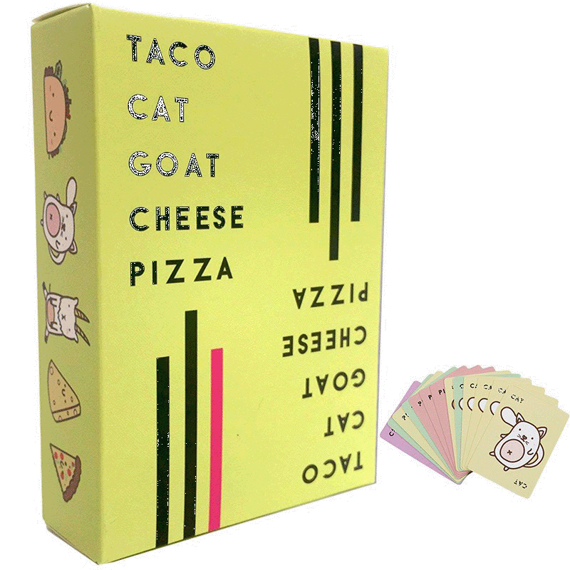 Taco Cat Goat Cheese Pizza Card Game