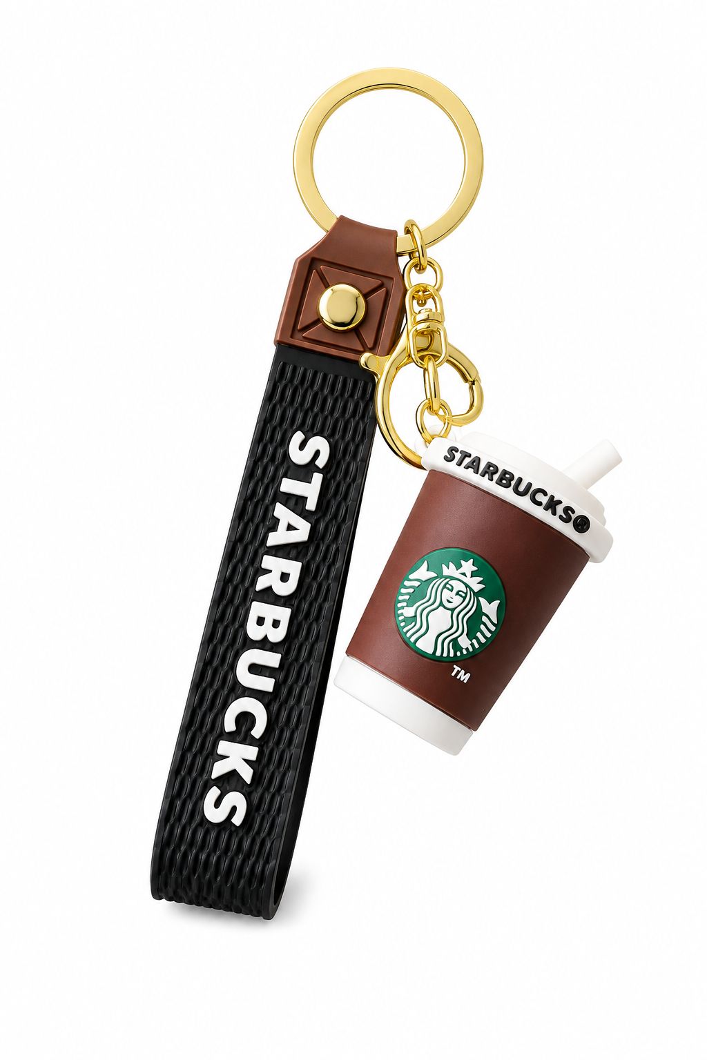 Starbucks Coffee Cup Silicone Keychain