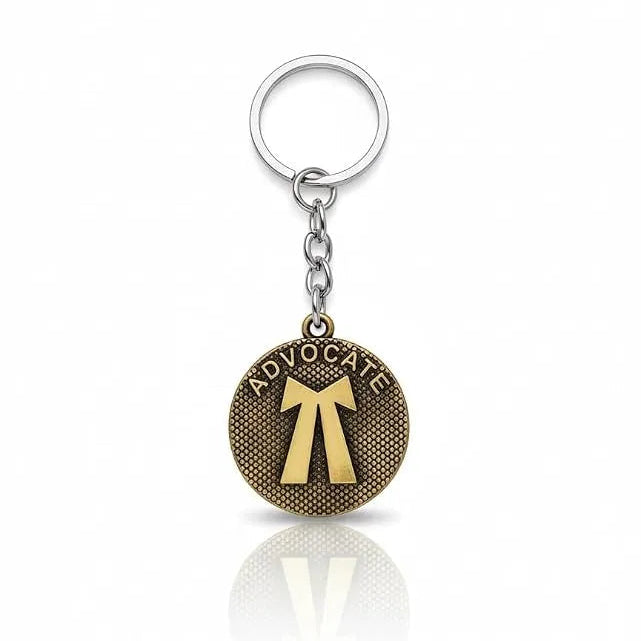 Advocate Profession Metal Keychain