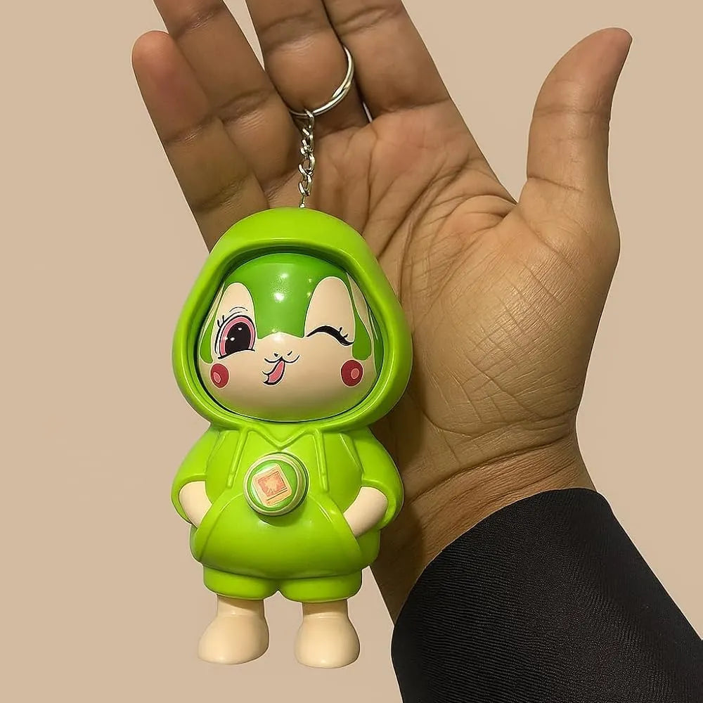 Kawaii Face-Changing Keychain