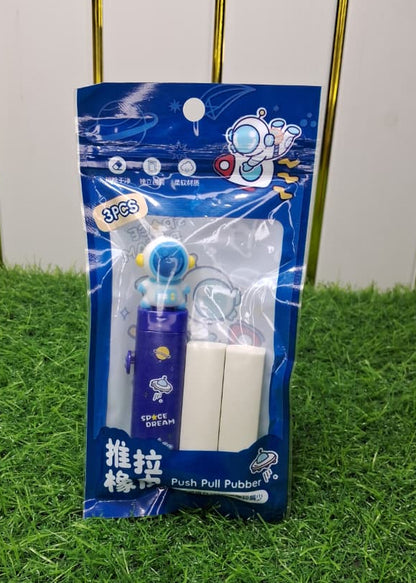 Space Push Pull Eraser