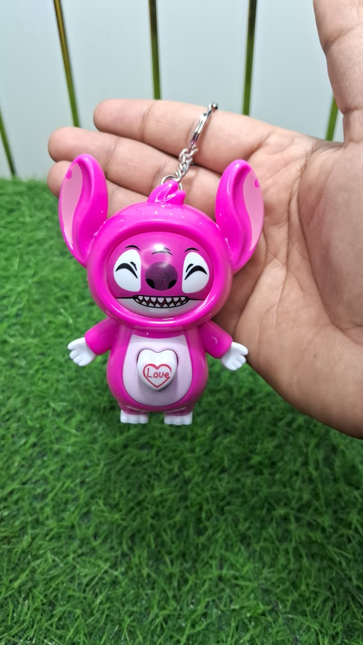 Stitch Face Changing Keychain