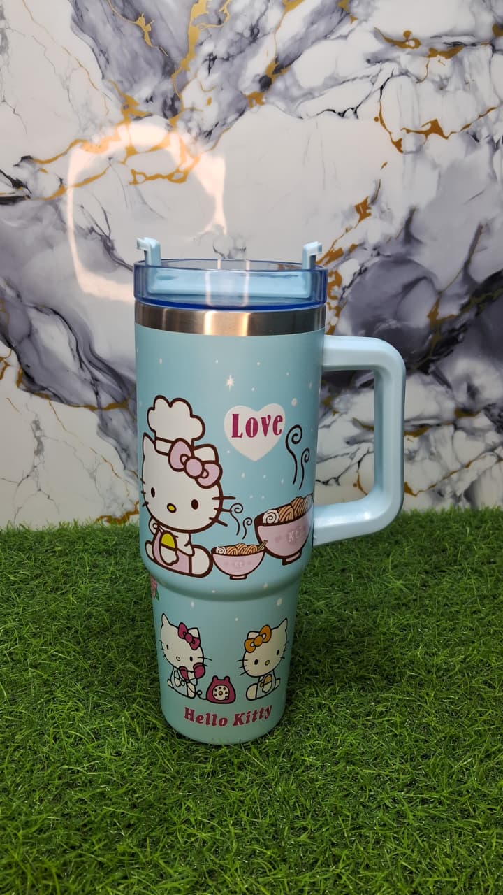 Hello Kitty Stainless Steel Tumbler with Handle
