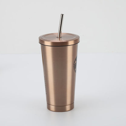 Starbuz Gold Coffee Tumbler – Premium Stainless Steel Cup