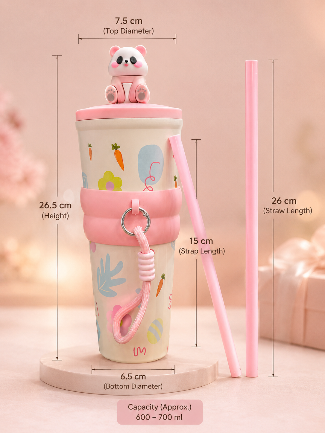 Panda Insulated Tumbler