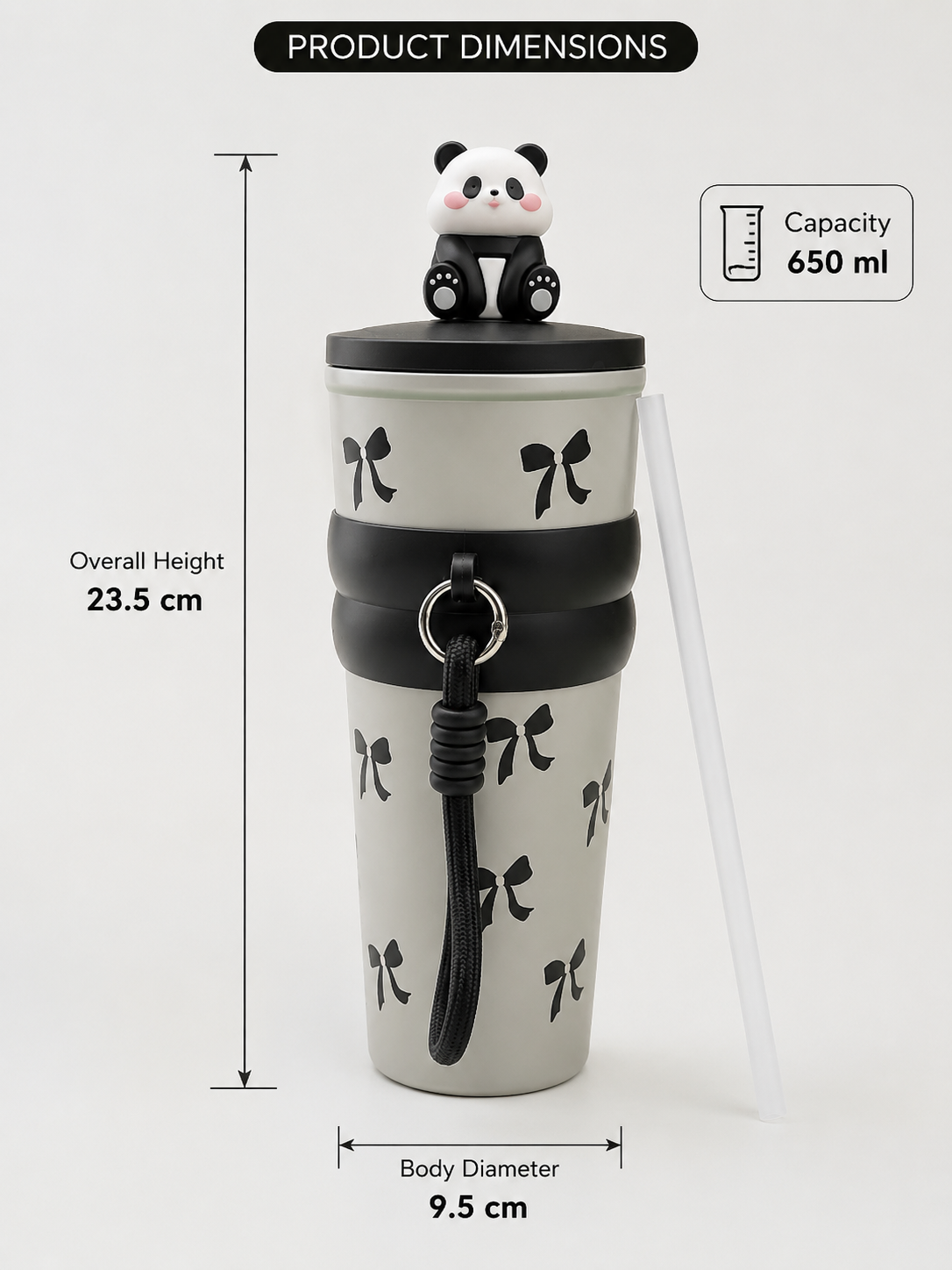 Panda Insulated Tumbler