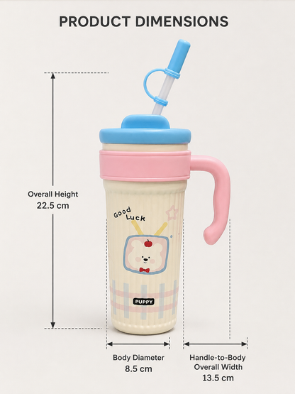Cute Bear Stainless Steel Tumbler 750ml