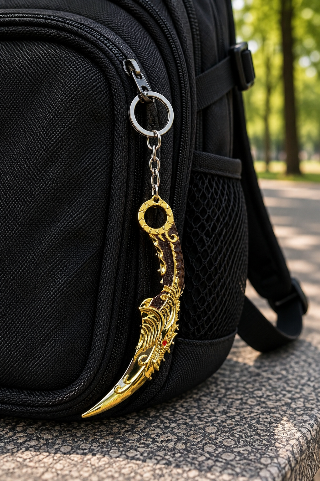 Decorative Sword Keychain