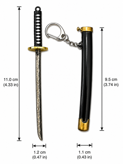 Decorative Sword Keychain