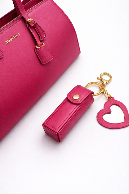 Lipstick Pouch Keychain