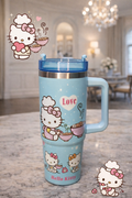 Hello Kitty Stainless Steel Tumbler with Handle