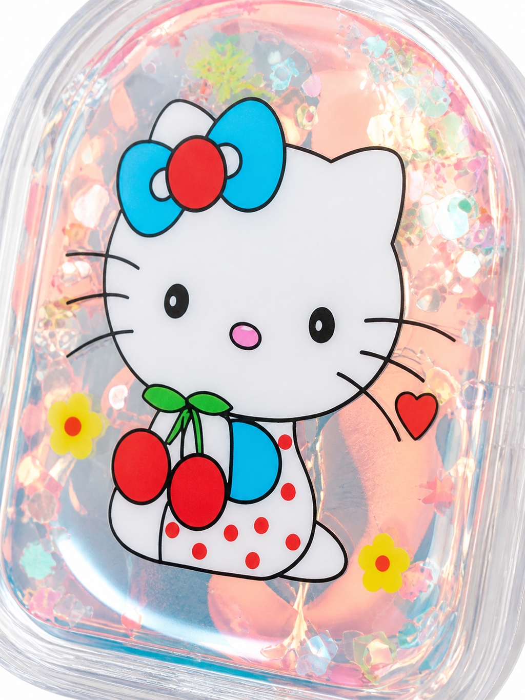 Cute Mini Transparent Keychain Portable Small Storage Case for Coins, Lip Balm, Earbuds