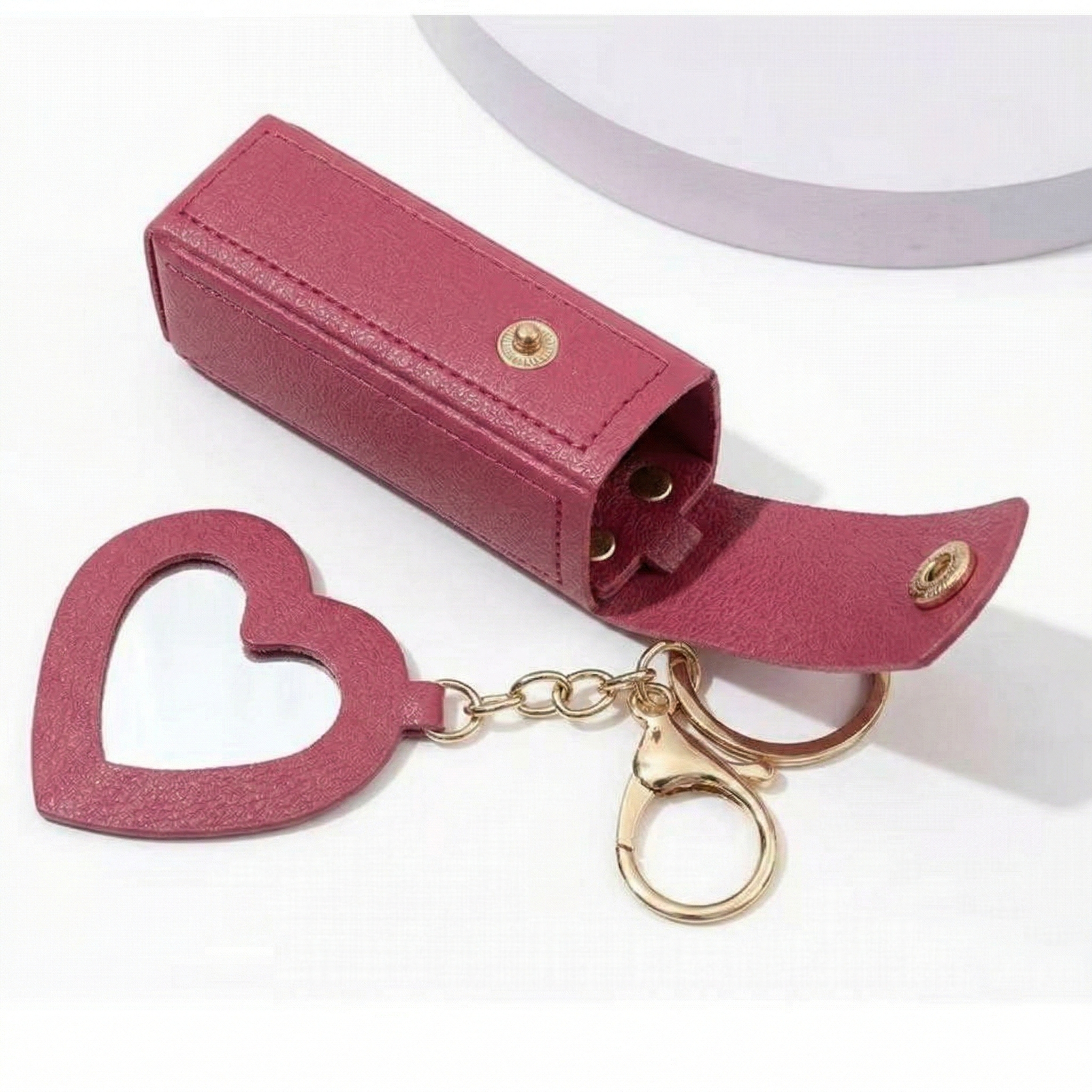 Lipstick Pouch Keychain