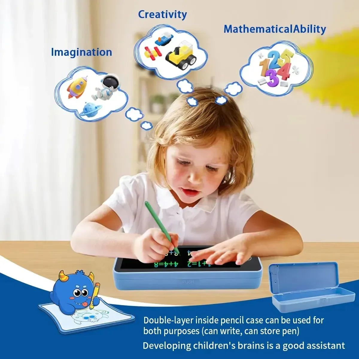 LCD Writing Tablet Stationery Box