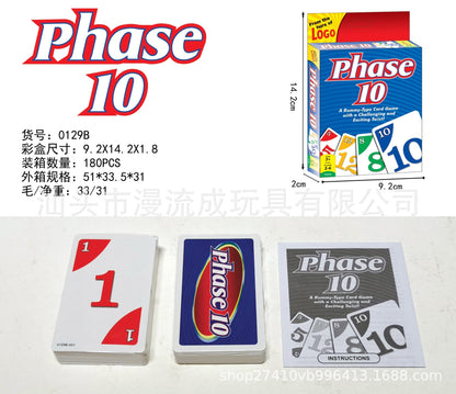 Phase 10 Card Game