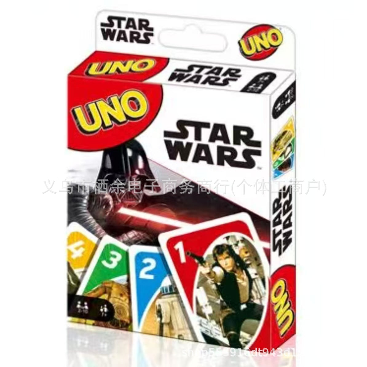 UNO Themed Card Game Star Wars Collection