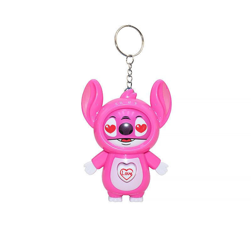 Stitch Face Changing Keychain