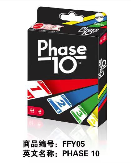 Phase 10 Card Game by Mattel