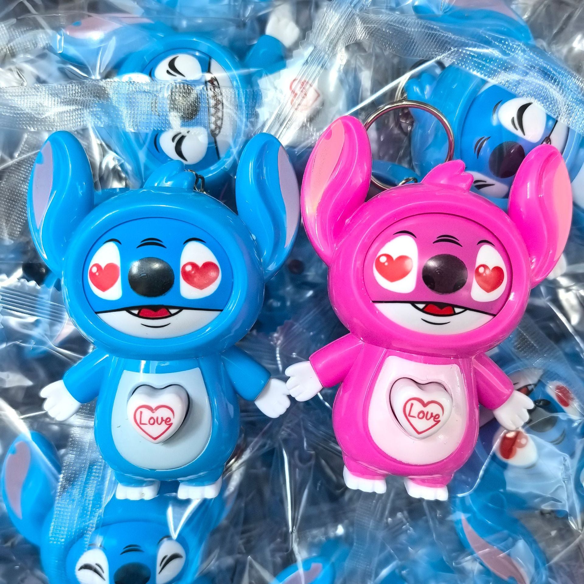 Stitch Face Changing Keychain