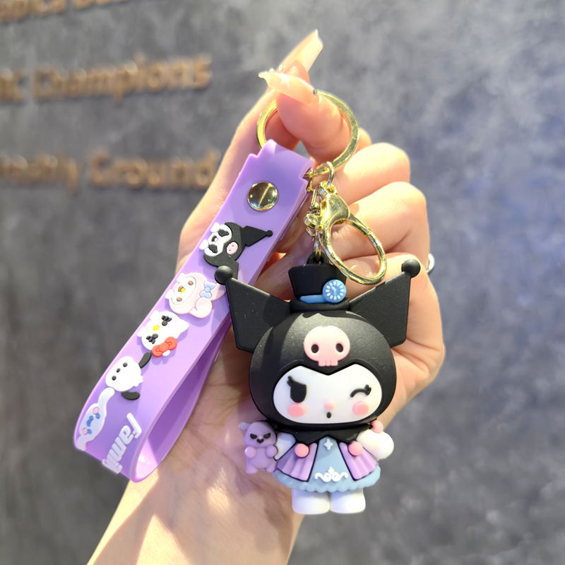 Sanrio 3D Kuromi Keychain