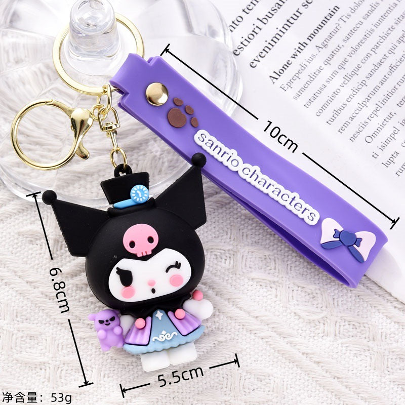 Sanrio 3D Kuromi Keychain