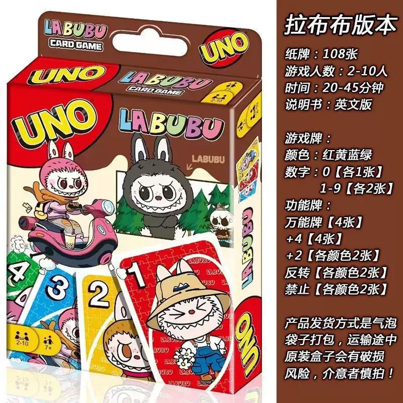 UNO Themed Card Game LABUBU Collection