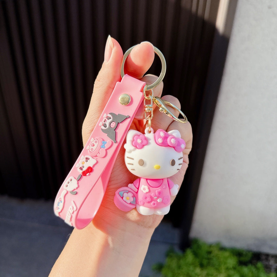 Cute Hello Kitty Keychain
