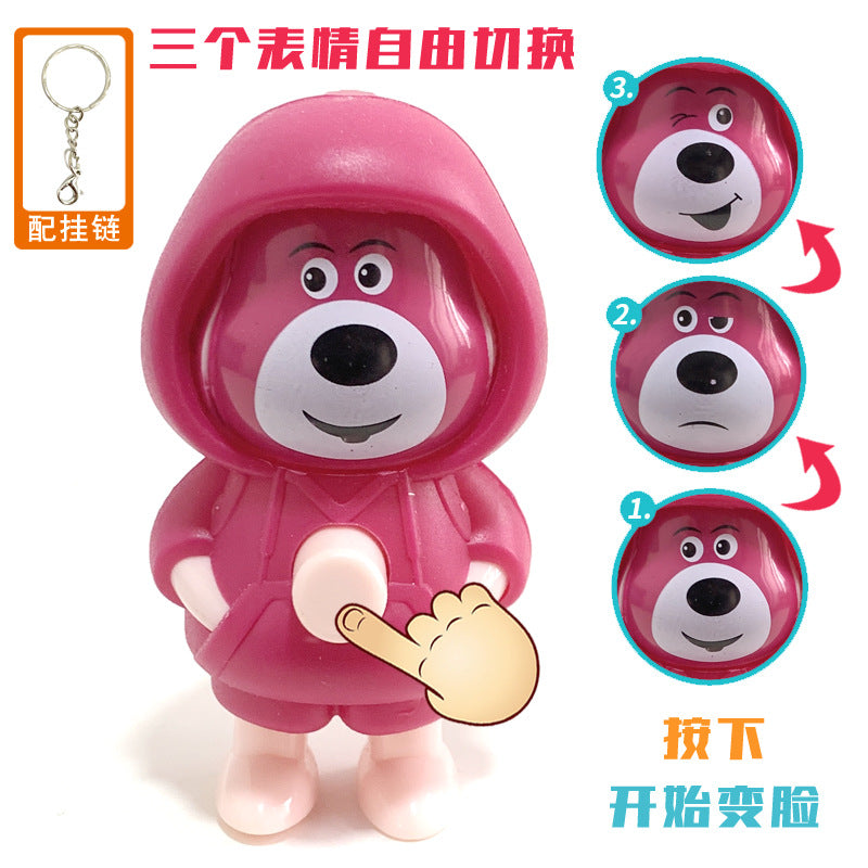Lotso face Changing Cute Keychain