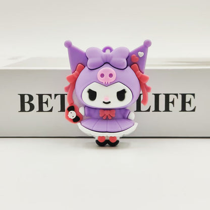Sanrio 3D Kuromi Keychain