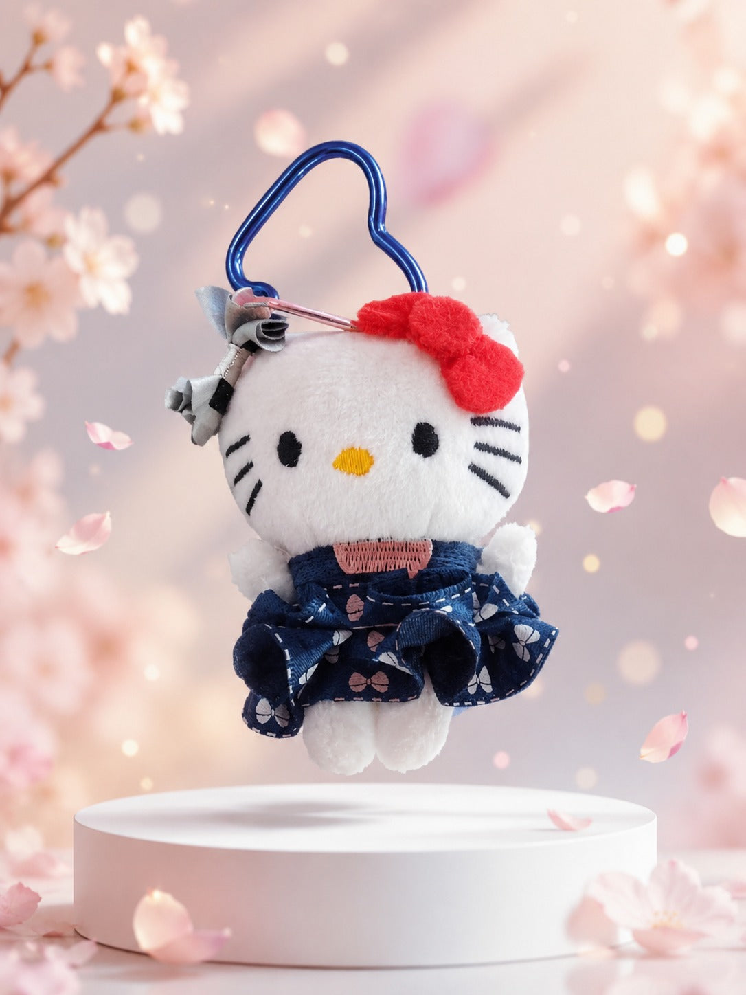 Hello Kitty Plush Keychain – Cute Bag Charm for Girls