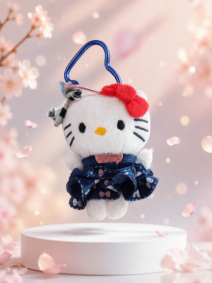 Hello Kitty Plush Keychain – Cute Bag Charm for Girls