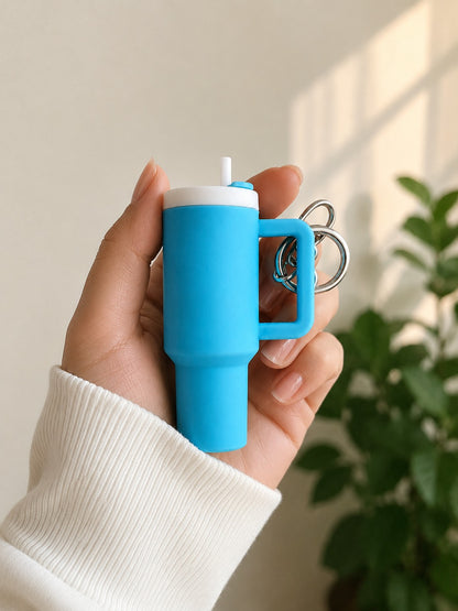 Cute Tumbler 3D Keychain