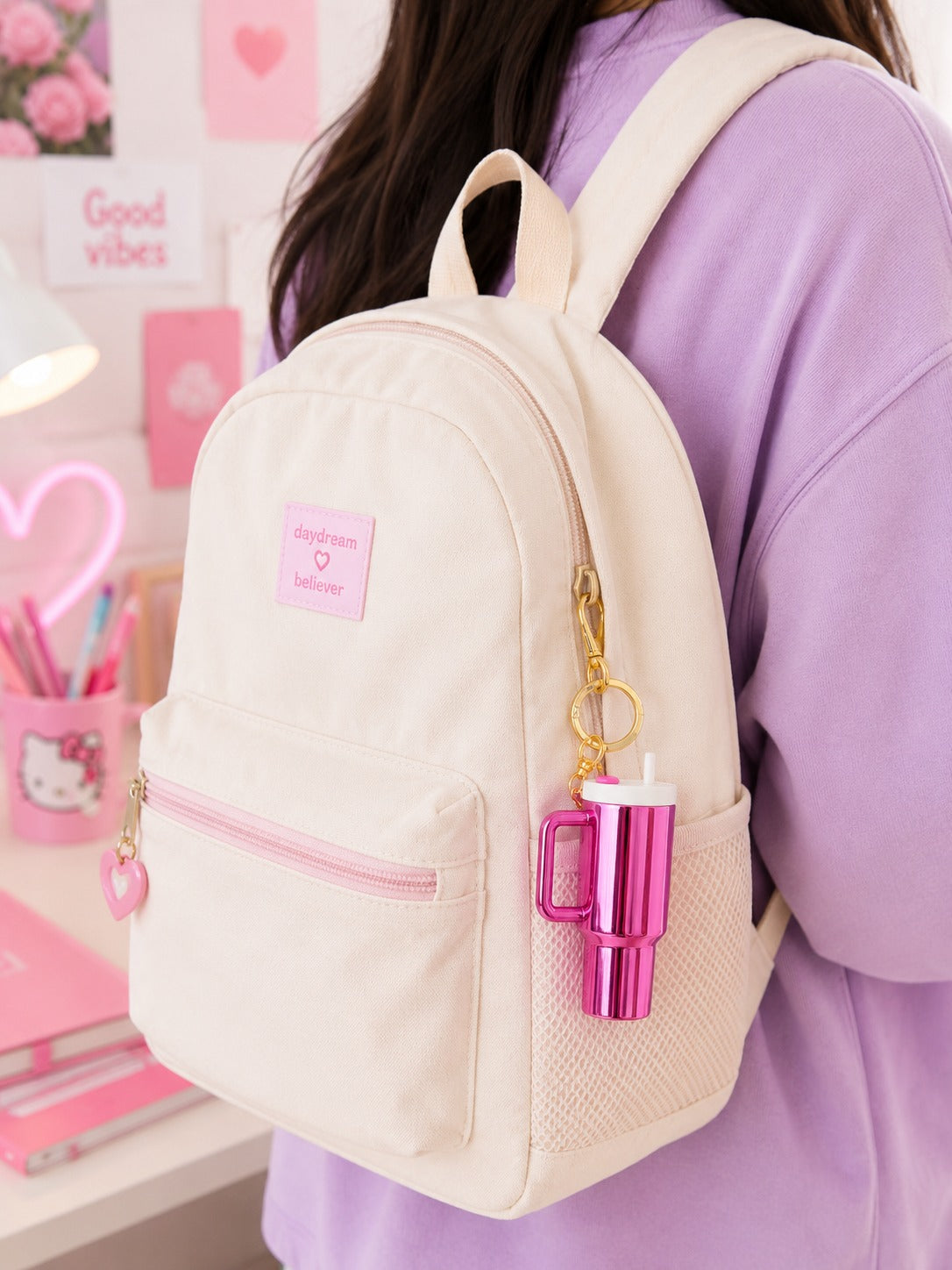 Cute Tumbler 3D Keychain