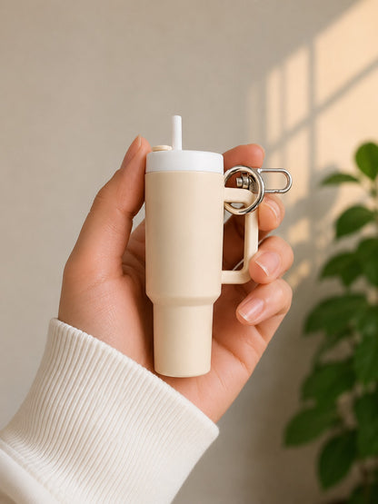 Cute Tumbler 3D Keychain