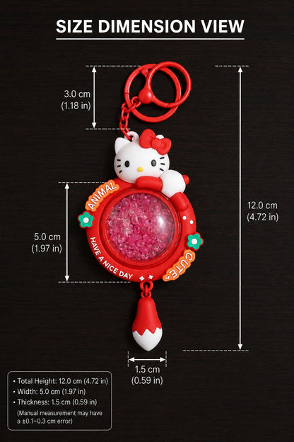Sanrio Bubble Shaker Keychain