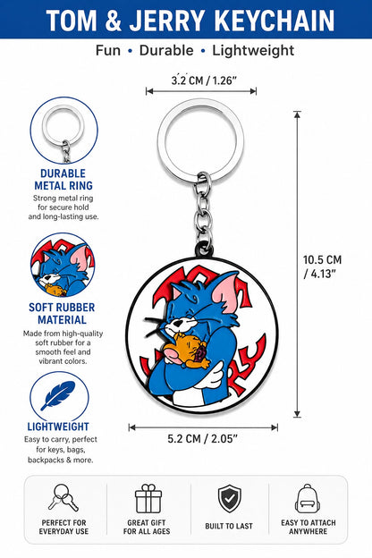 Tom and Jerry Keychain