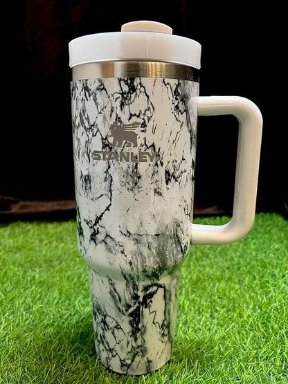 40oz Stanley Marble Insulated Tumbler