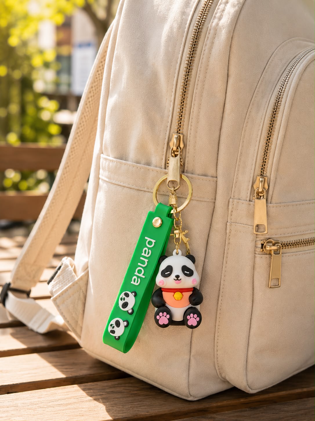 Cute Panda Baby Keychain