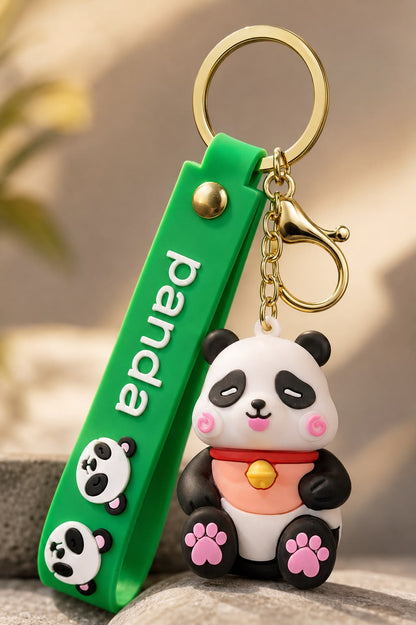 Cute Panda Baby Keychain