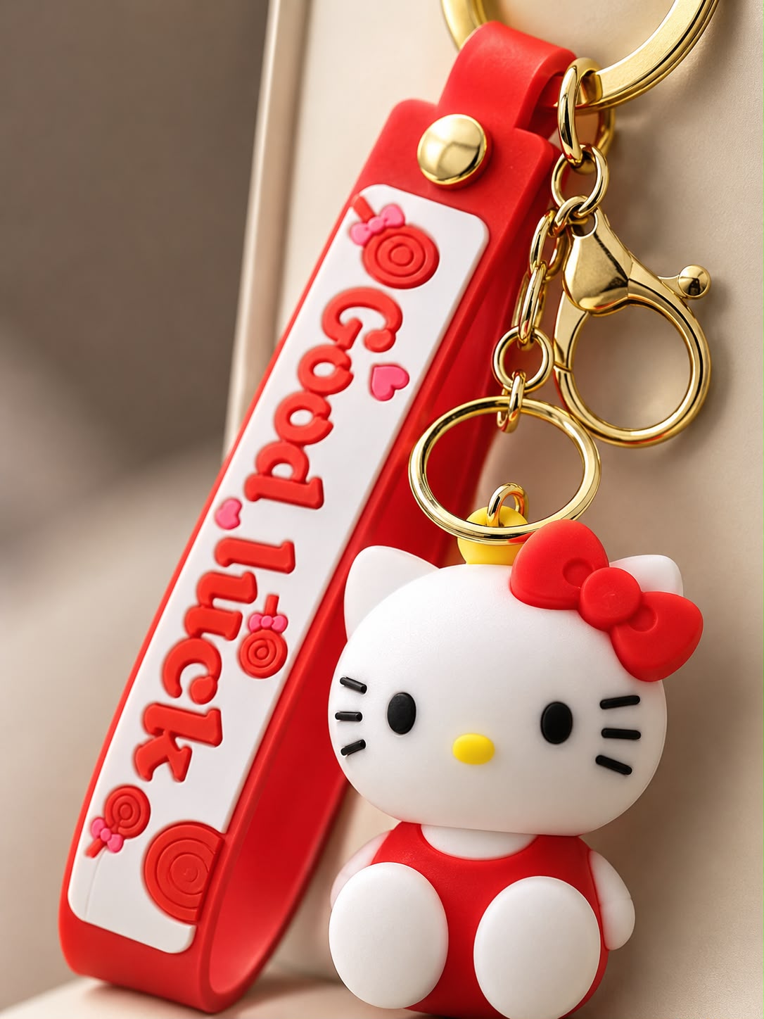 Cute Hello Kitty Keychain