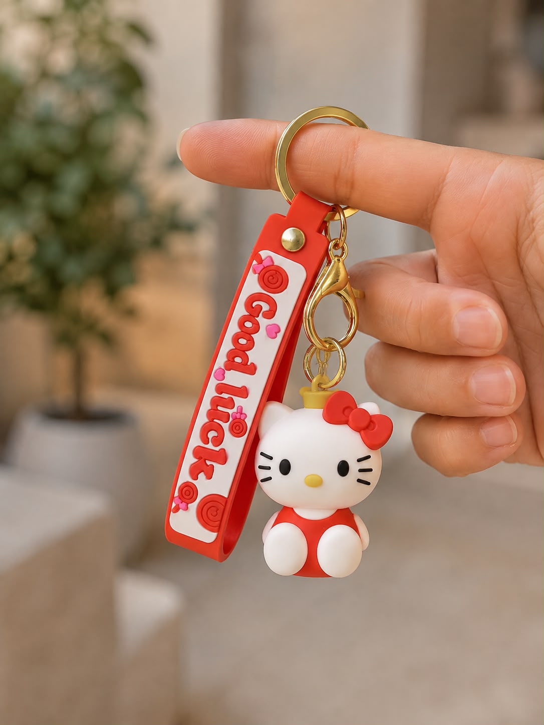 Cute Hello Kitty Keychain