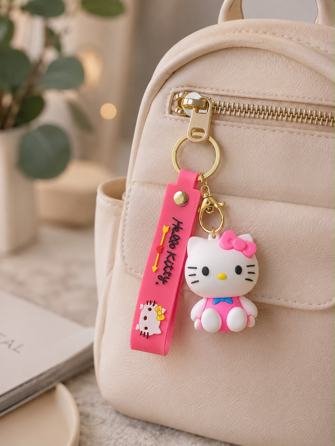 Cute Hello Kitty Keychain