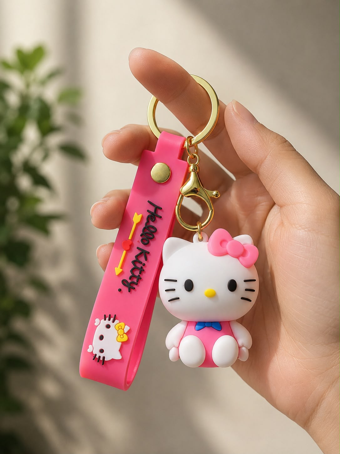 Cute Hello Kitty Keychain