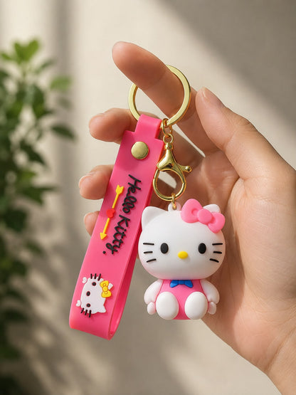 Cute Hello Kitty Keychain