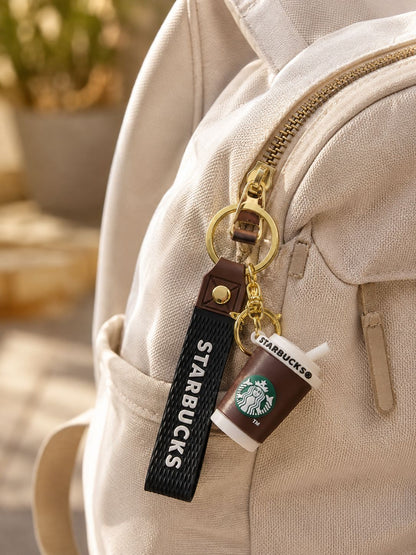 Starbucks Coffee Cup Silicone Keychain
