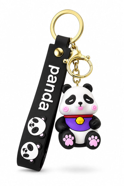 Cute Panda Baby Keychain