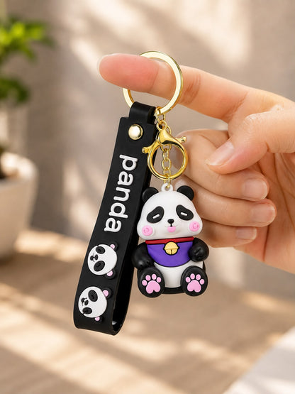 Cute Panda Baby Keychain