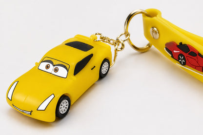 Sports Car Keychain with Legend Strap