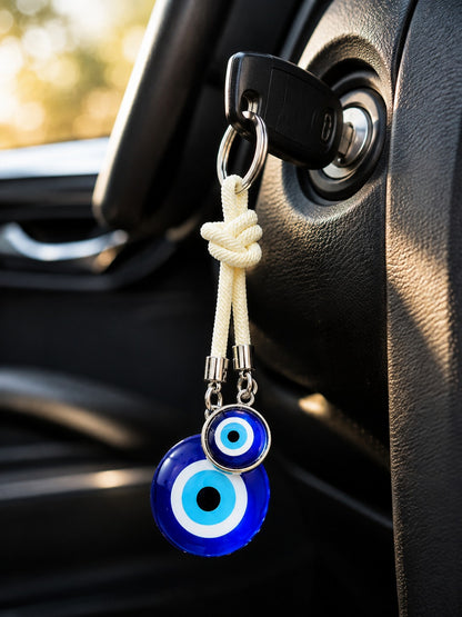 Blue Evil Eye Keychain & Bag Charm